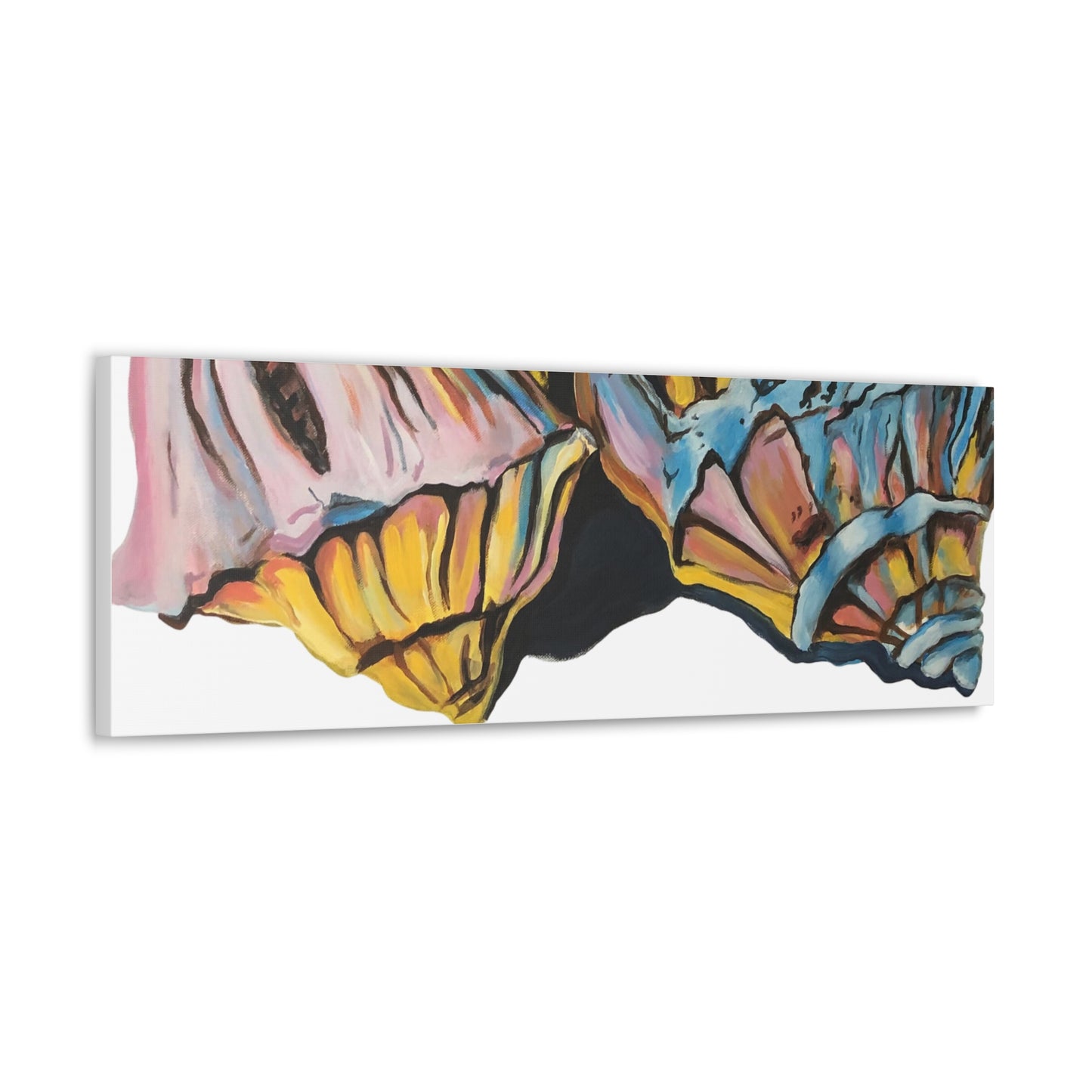 Canvas Gallery Wraps, Artsy Beach Shells, Beachwalker Club Collection