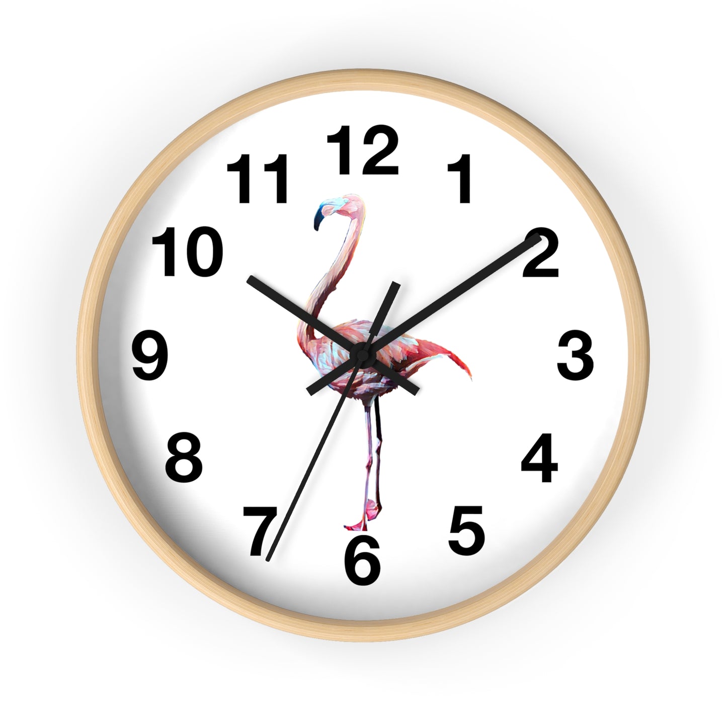 Wall Clock, Flamingo, Beachwalker Club Collection