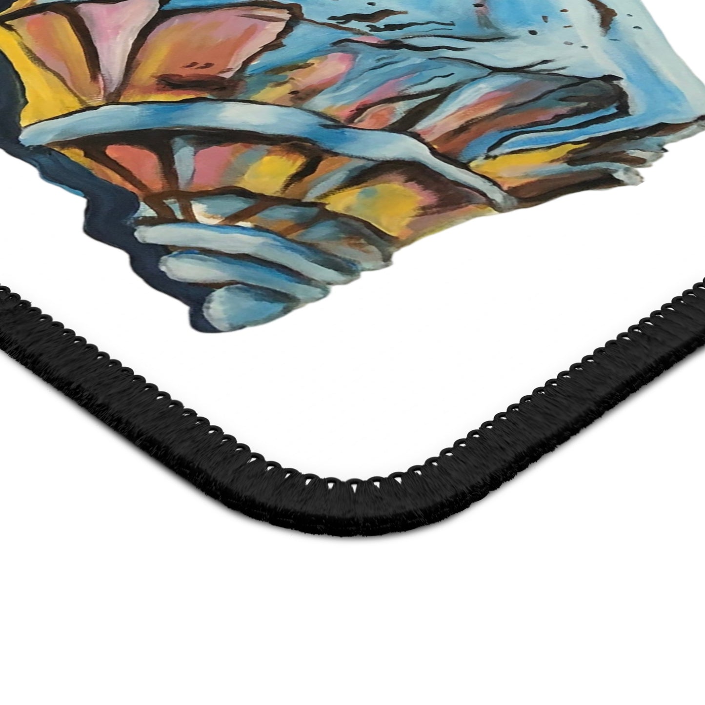 Gaming Mouse Pad, Artsy Pastel Beach Shells, Office, Home, Beachwalker Club Collection