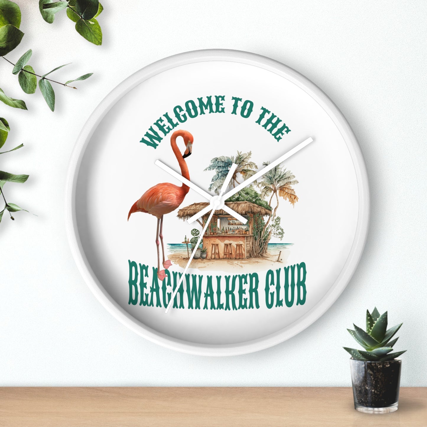 Wall Clock, Beach Themed, Beachwalker Club Collection