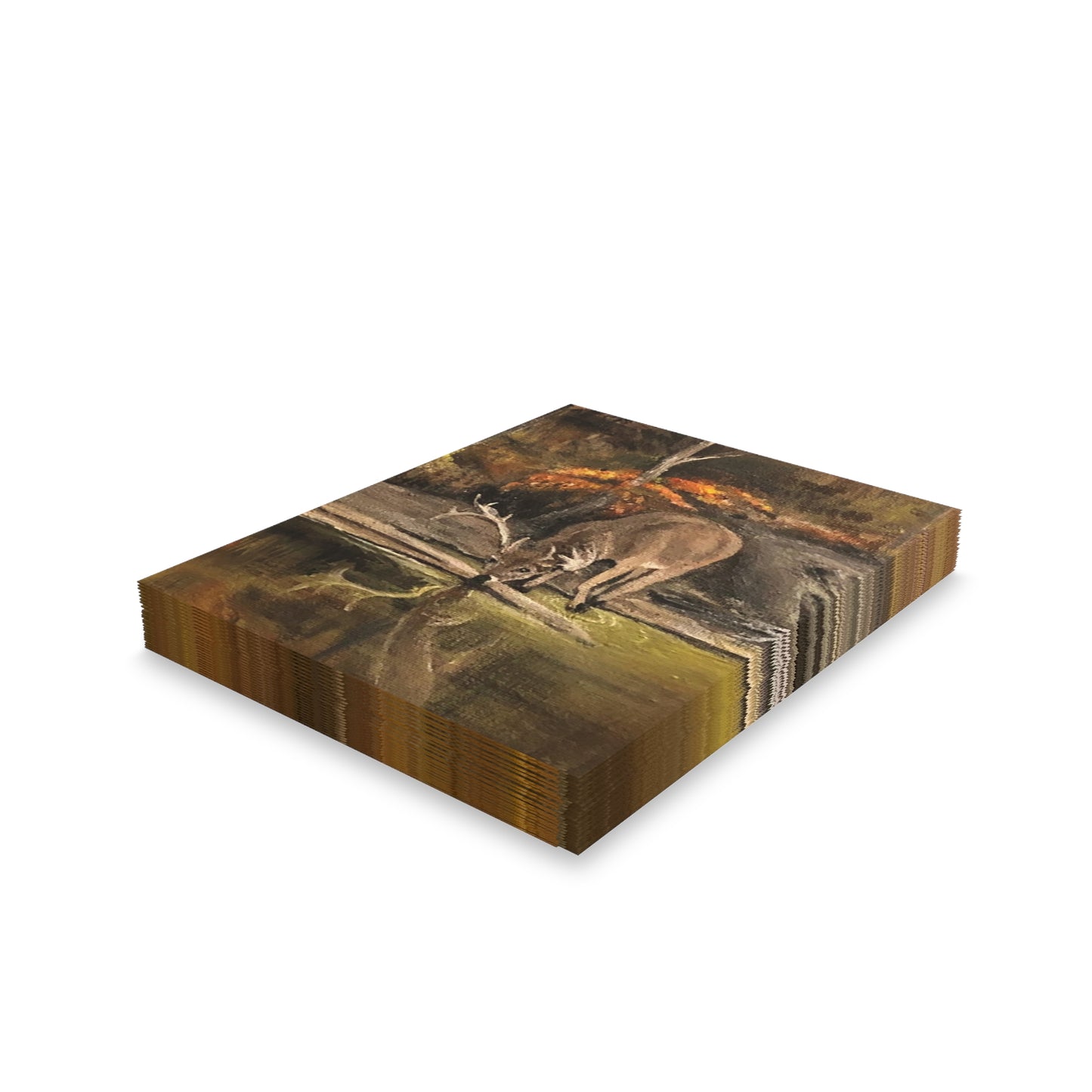 Greeting cards (8, 16, and 24 pcs), Designer Artwork, Deer Haven, Life on the Bayou Collection