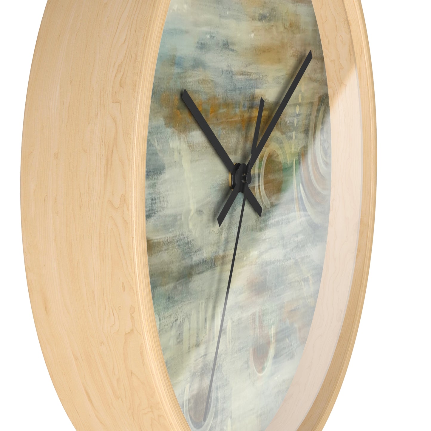Wall Clock, Abstract Neutrals, FrediFreds Home Collection