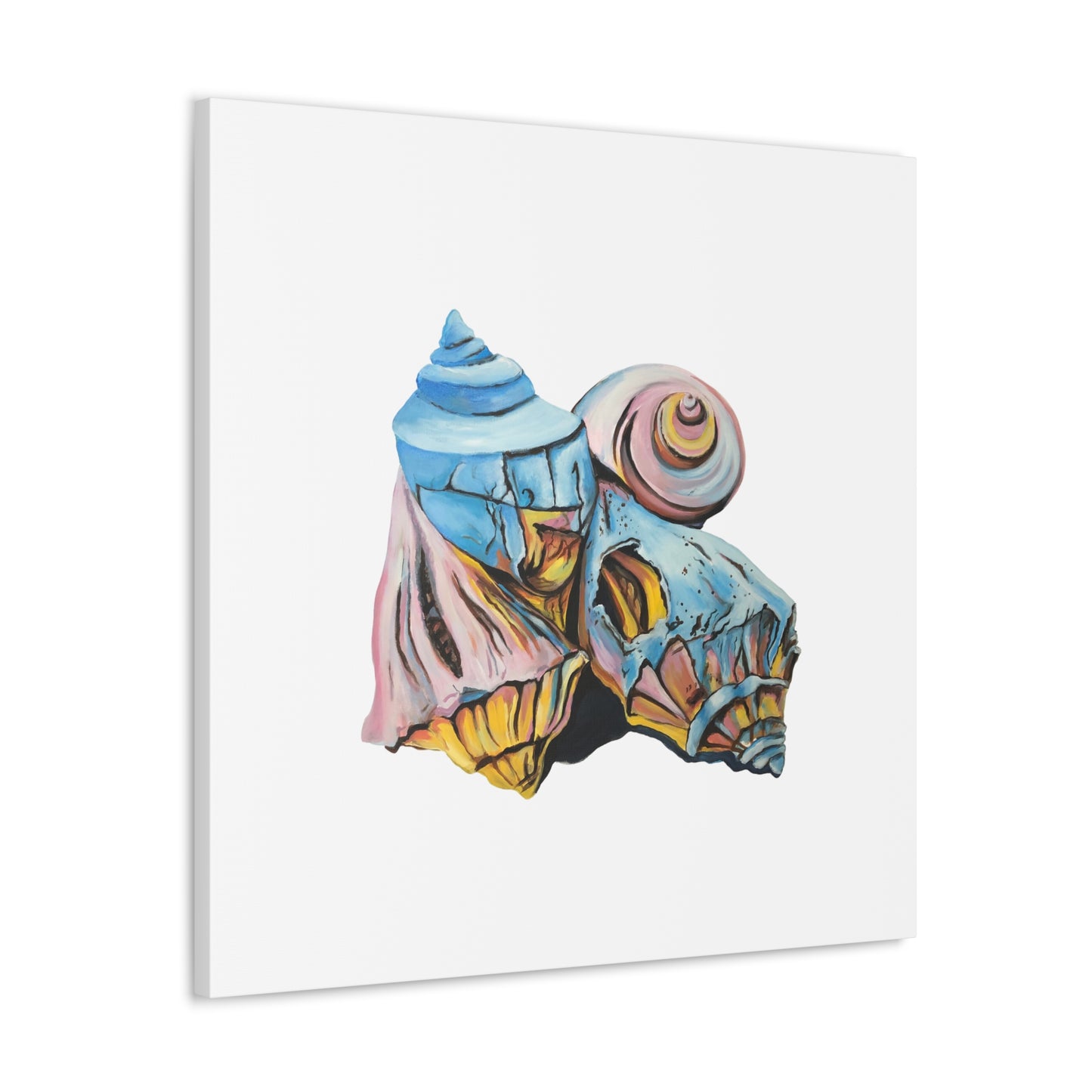 Canvas Gallery Wraps, Artsy Beach Shells, Beachwalker Club Collection