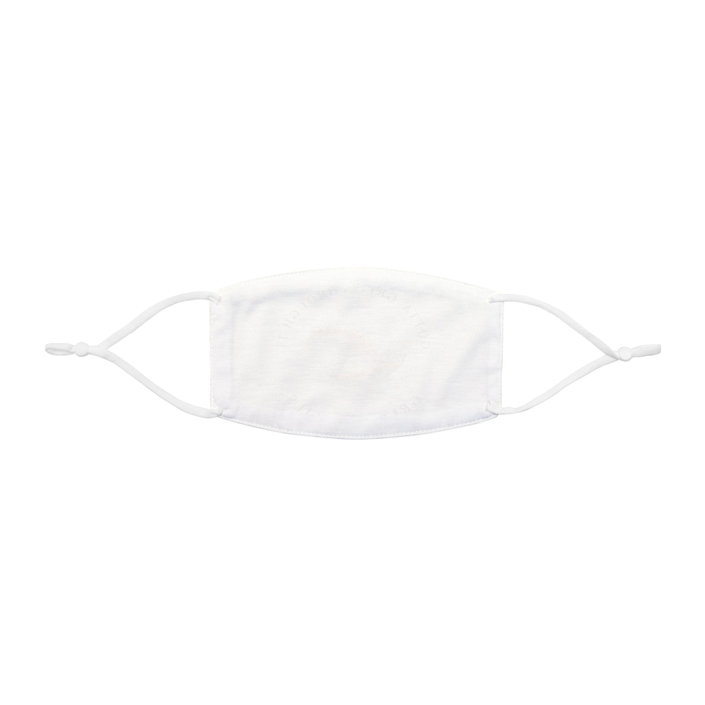 Snug-Fit Polyester Face Mask, Grit Prevails, Gotta Grit Through It Collection