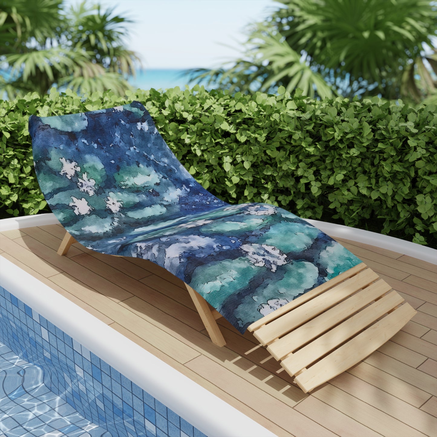 Beach Towels, Water Lilies, FrediFreds Home Collection