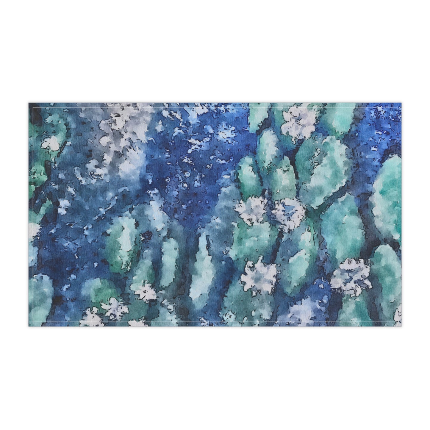 Tea Towels (cotton, poly), Water Lilies, FrediFreds Home Collection