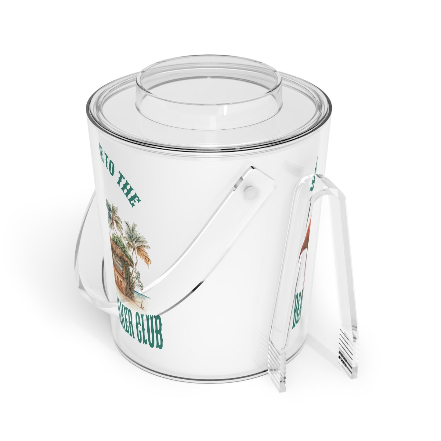 Ice Bucket with Tongs