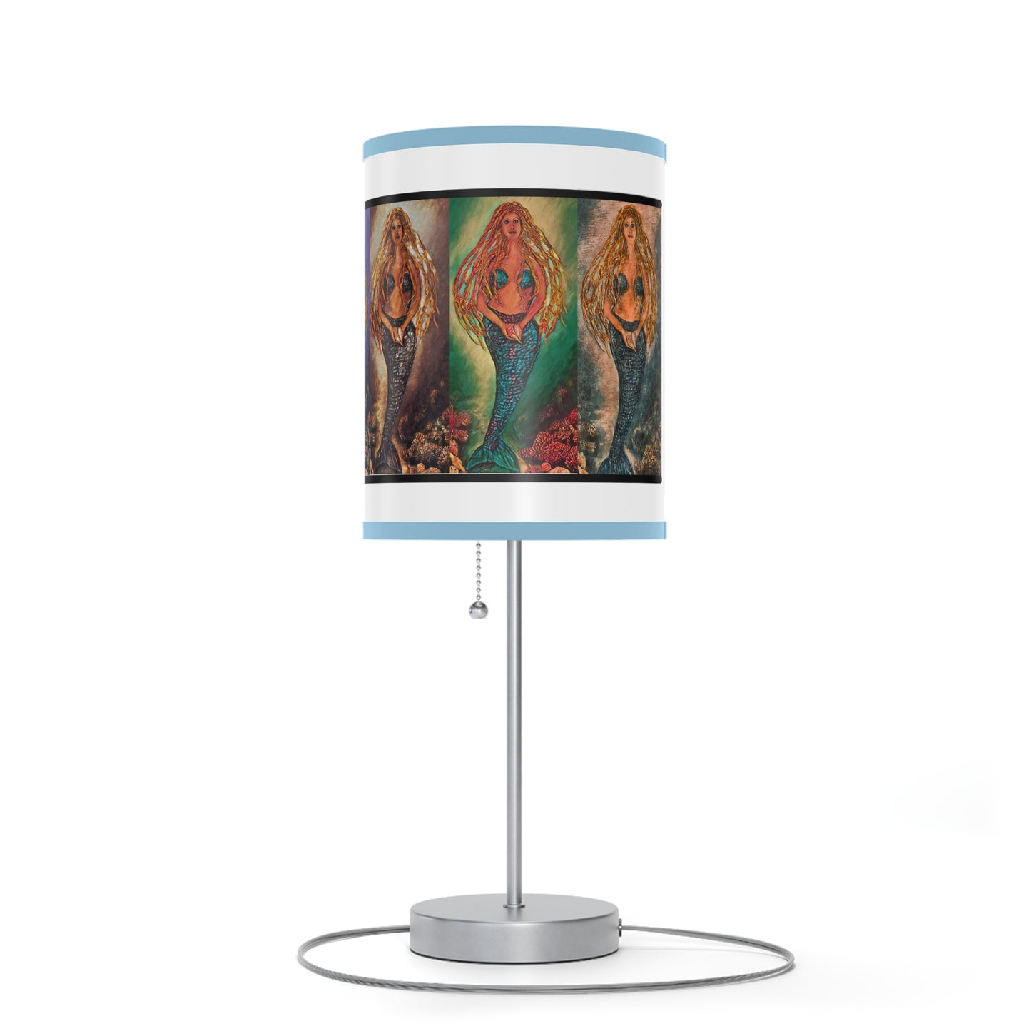 Lamp on a Stand, US|CA plug, Iva by the Sea, Mermaid, Beachwalker Club Collection