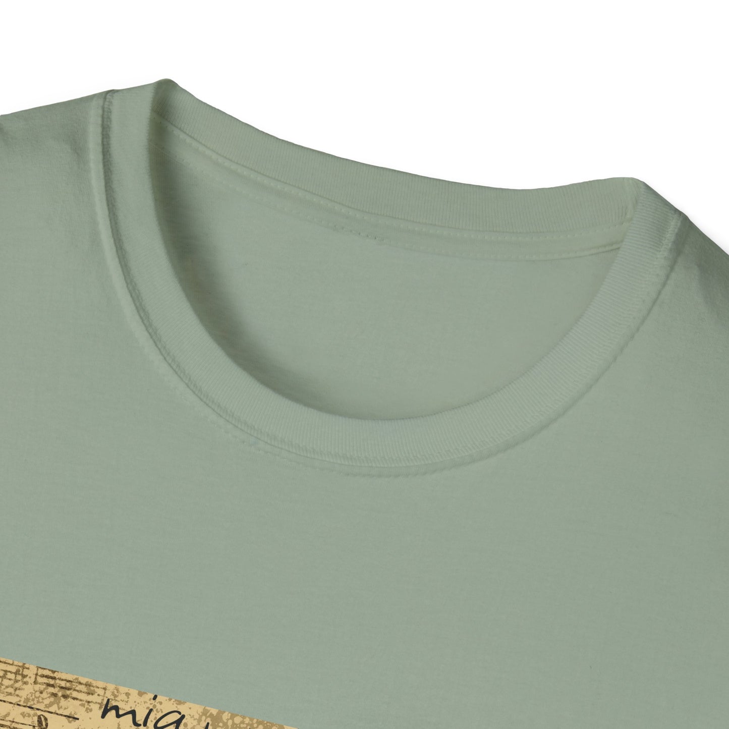 Unisex Softstyle T-Shirt, Pianist, Love Notes, Soul Music