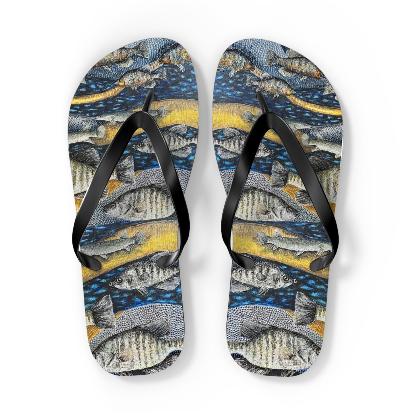Flip Flops, Honey Hole, Fishing, FrediFreds Home Collection
