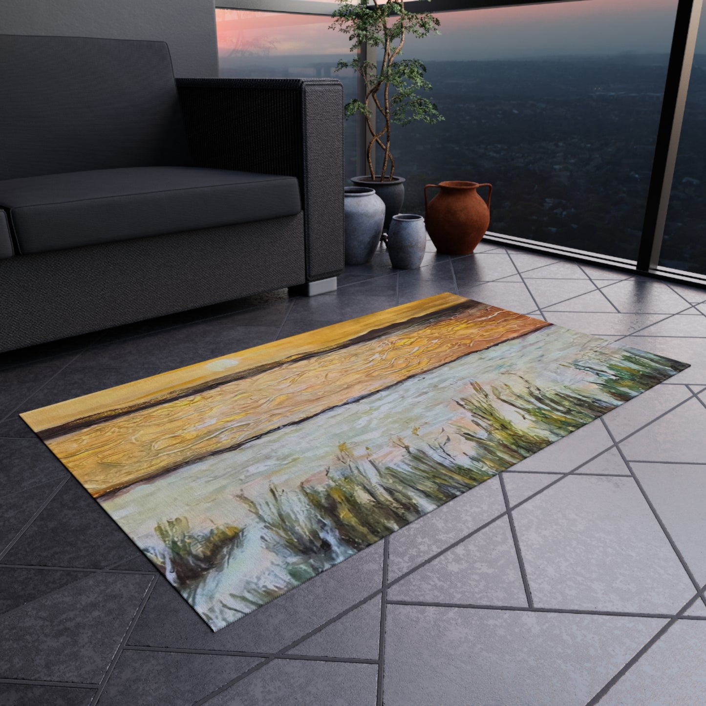 Outdoor Rug, Paradise at Navarre, Beachwalker Club Collection