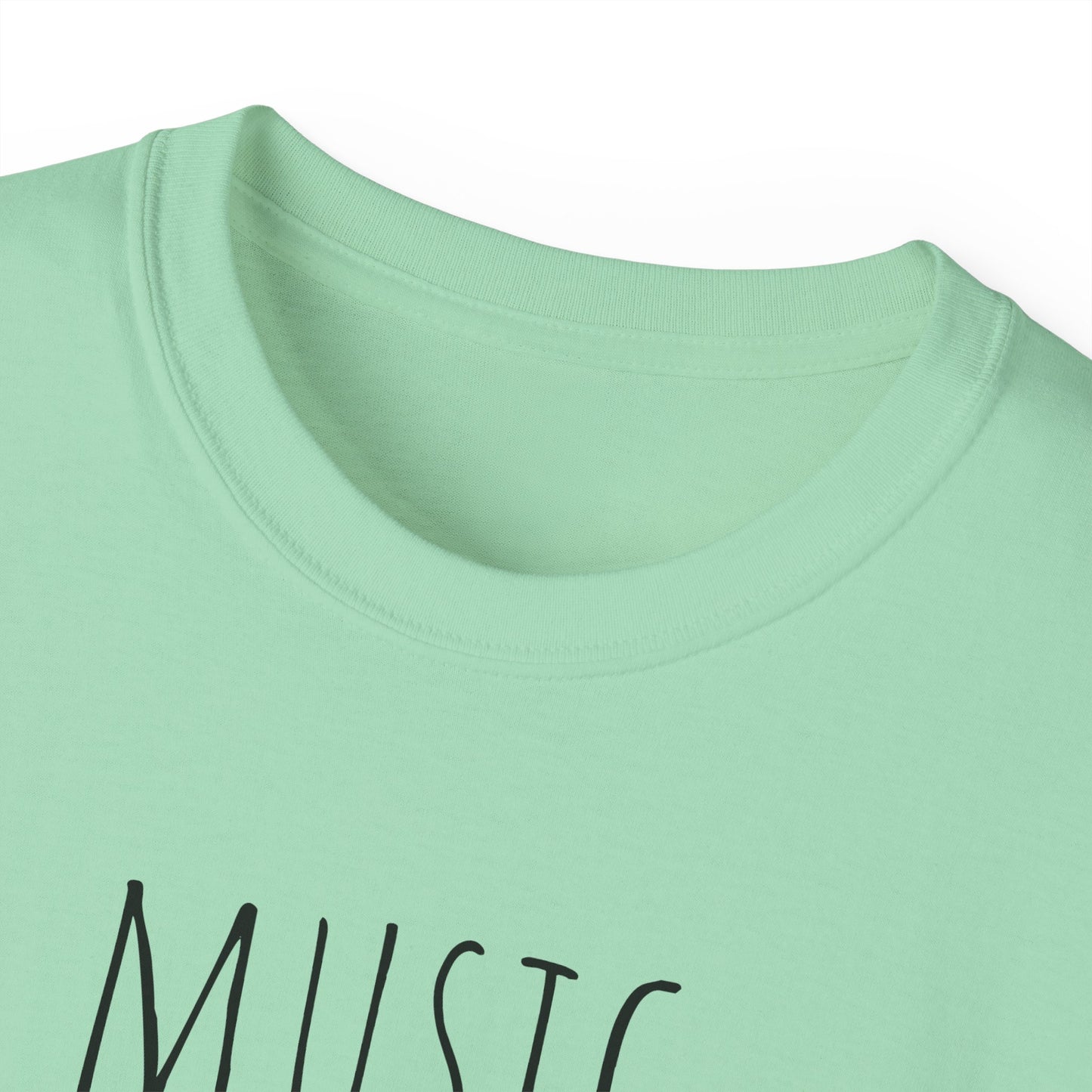 Unisex Ultra Cotton Tee, Music, Piano Artwork, Happy, Soul Music