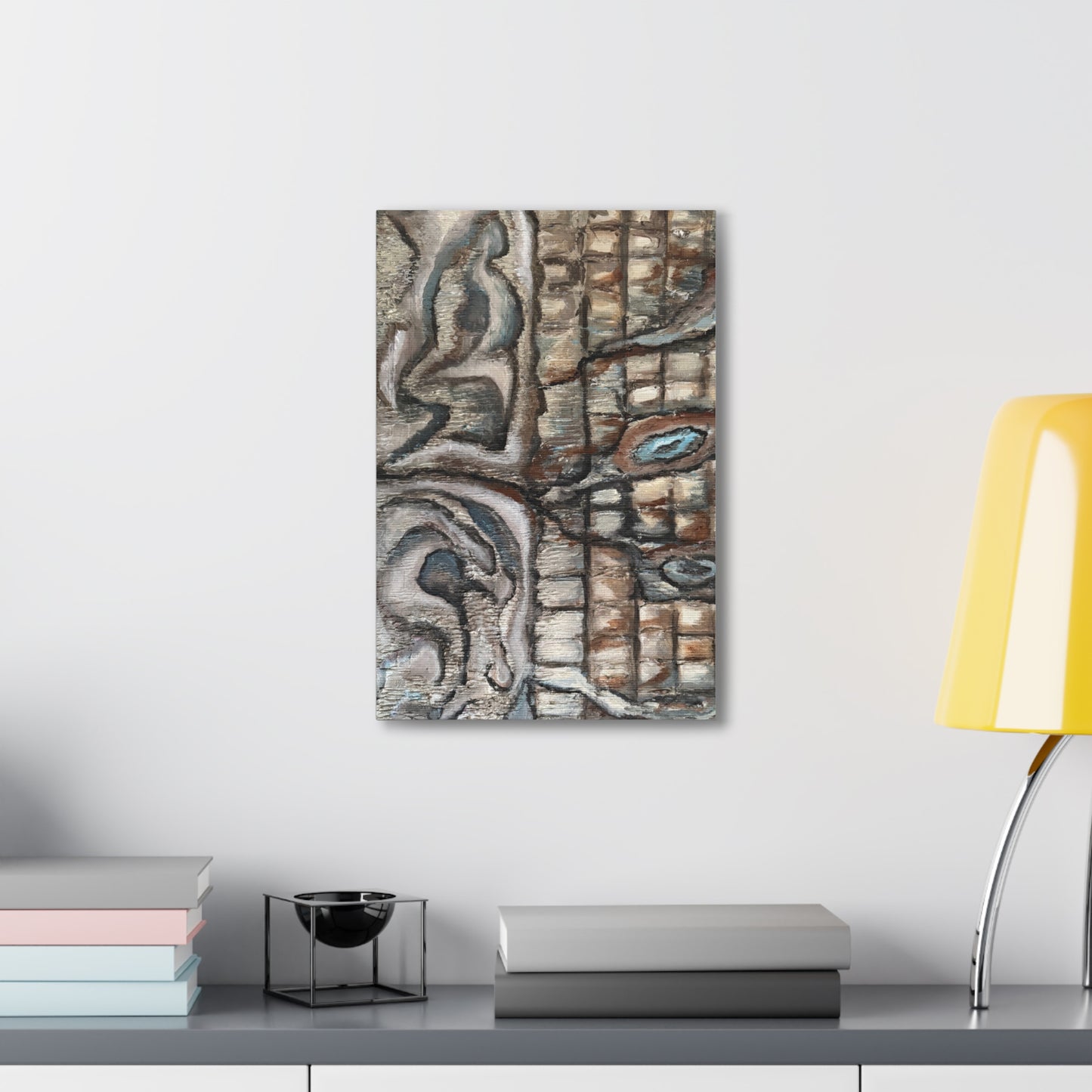 Canvas Gallery Wraps, Oyster Shells Abstract, FrediFreds Home Collection