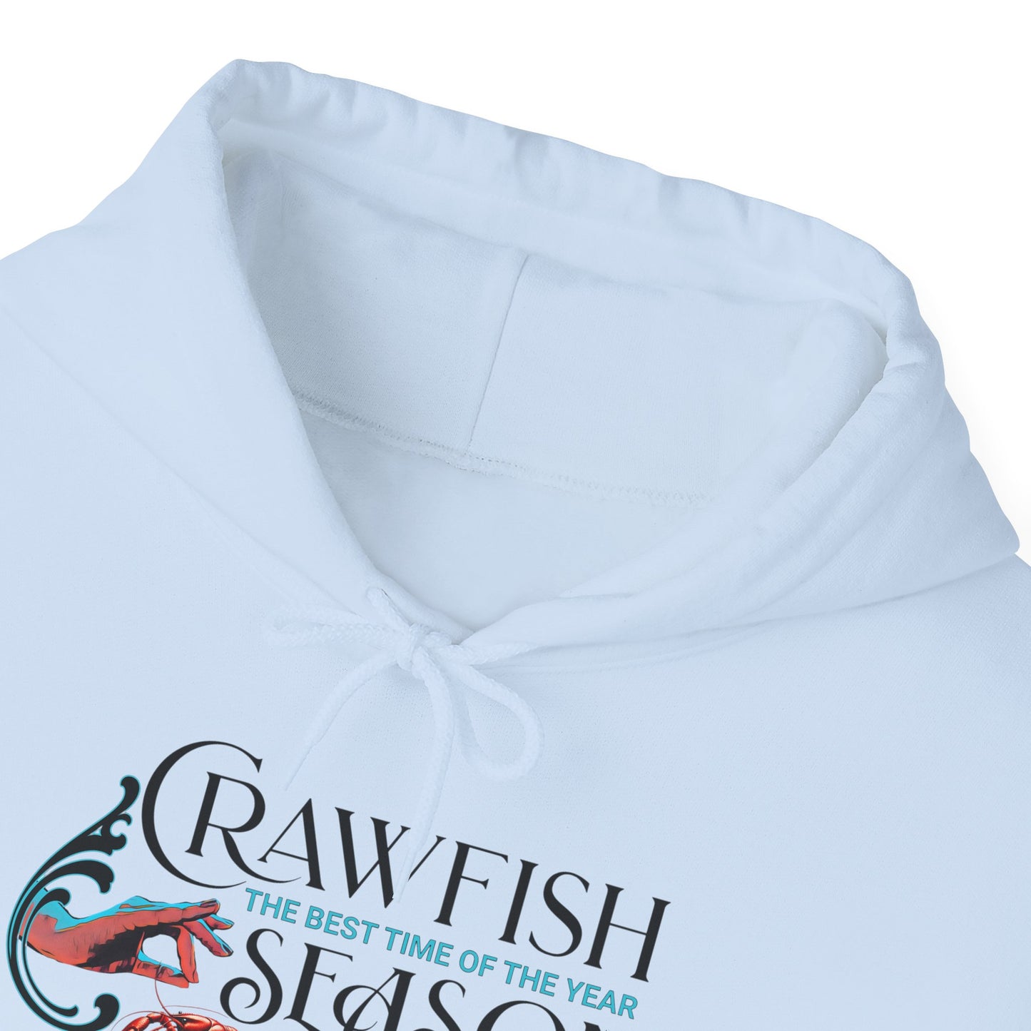 Unisex Heavy Blend™ Hooded Sweatshirt, Crawfish Season, Life on the Bayou Sweatshirt