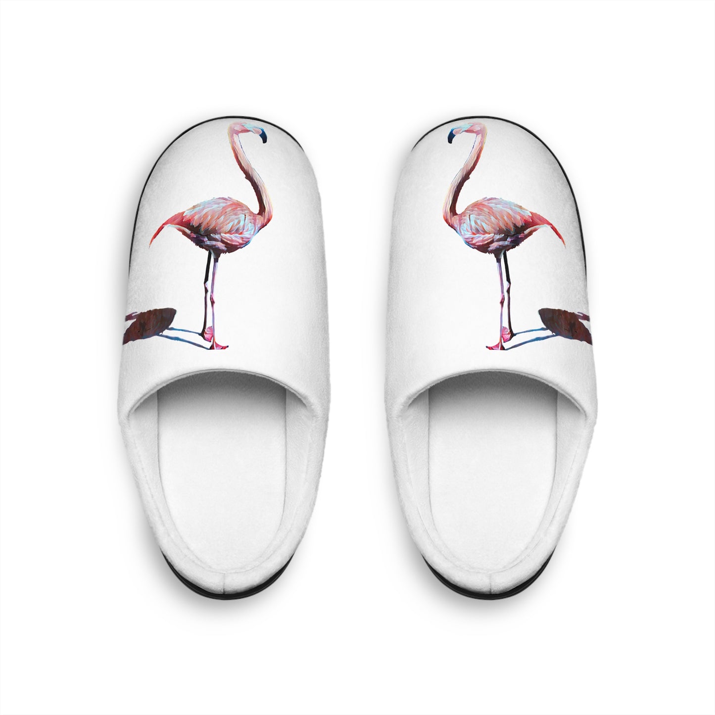 Women's Indoor Slippers, Flamingo, Beachwalker Club Collection