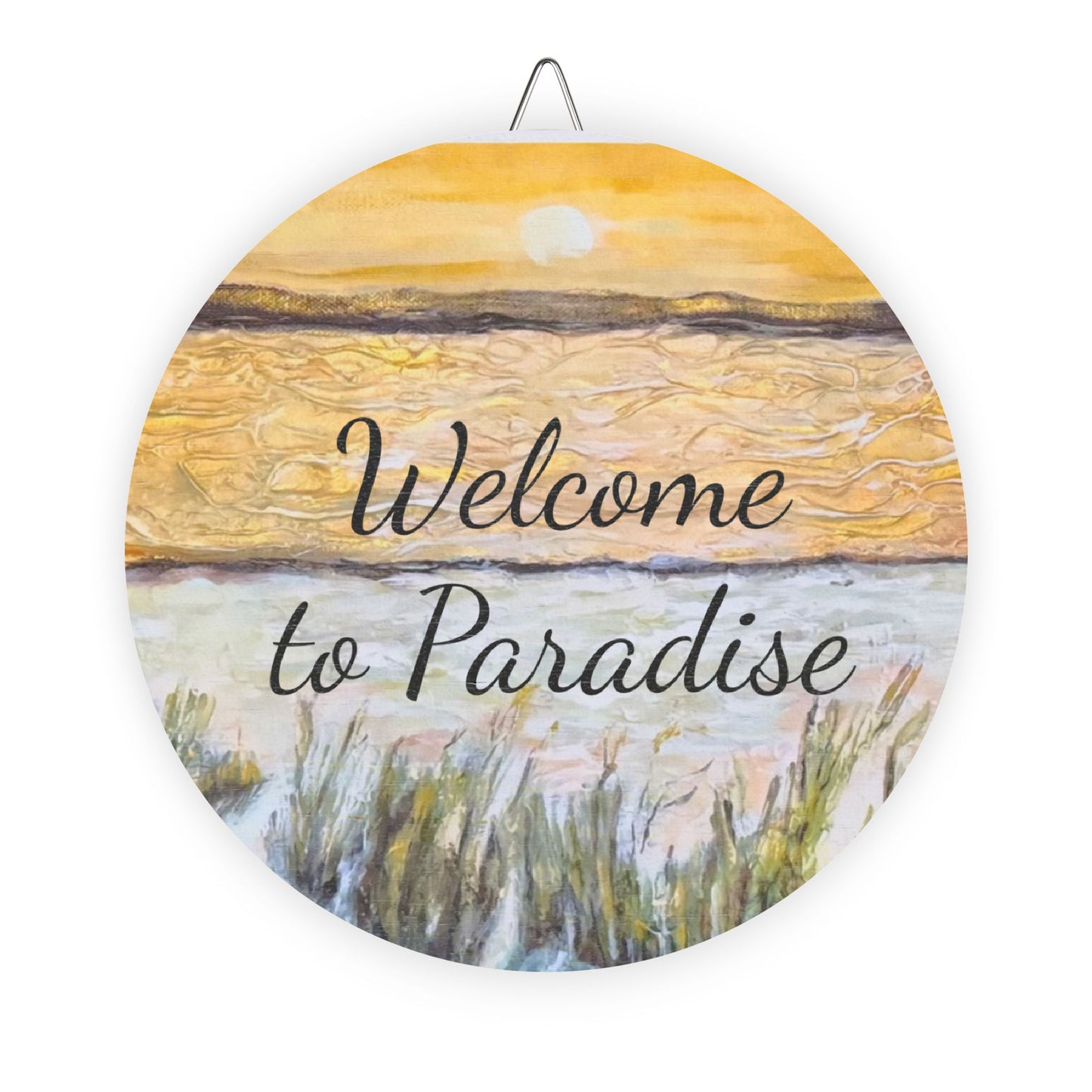 Wood Signs, Paradise at Navarre, Beachwalker Club Collection