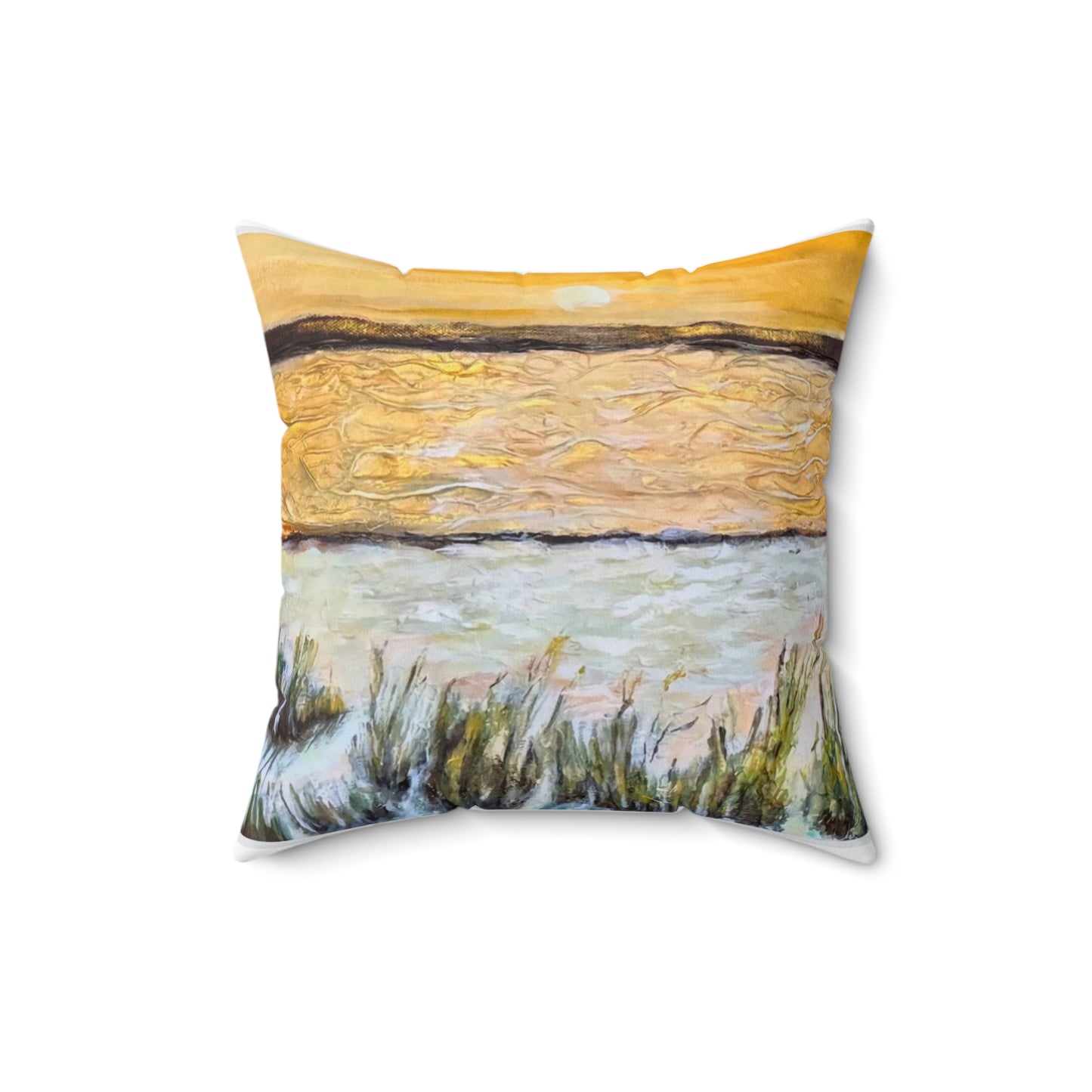 Spun Polyester Square Pillow, Paradise at Navarre, Beachwalker Club Collection