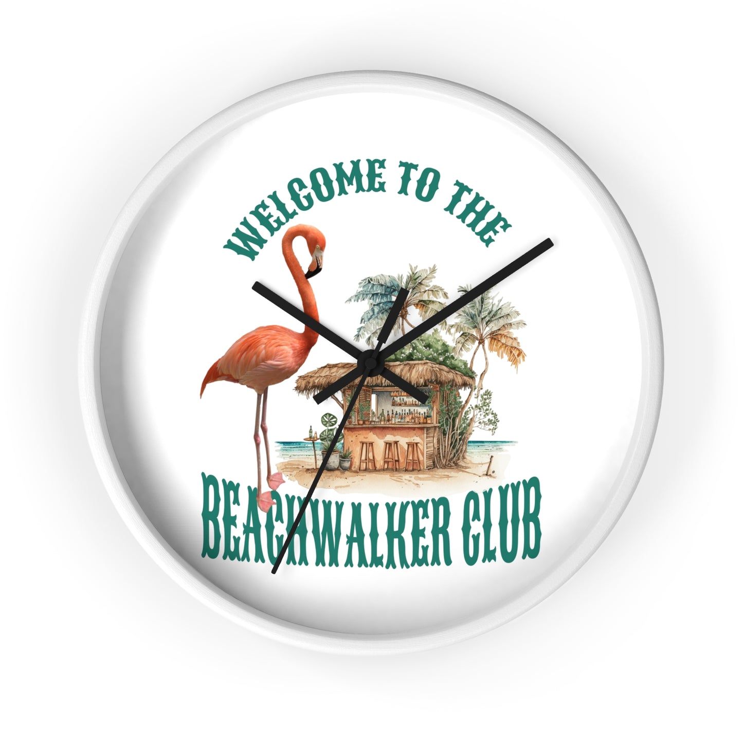 Wall Clock, Beach Themed, Beachwalker Club Collection