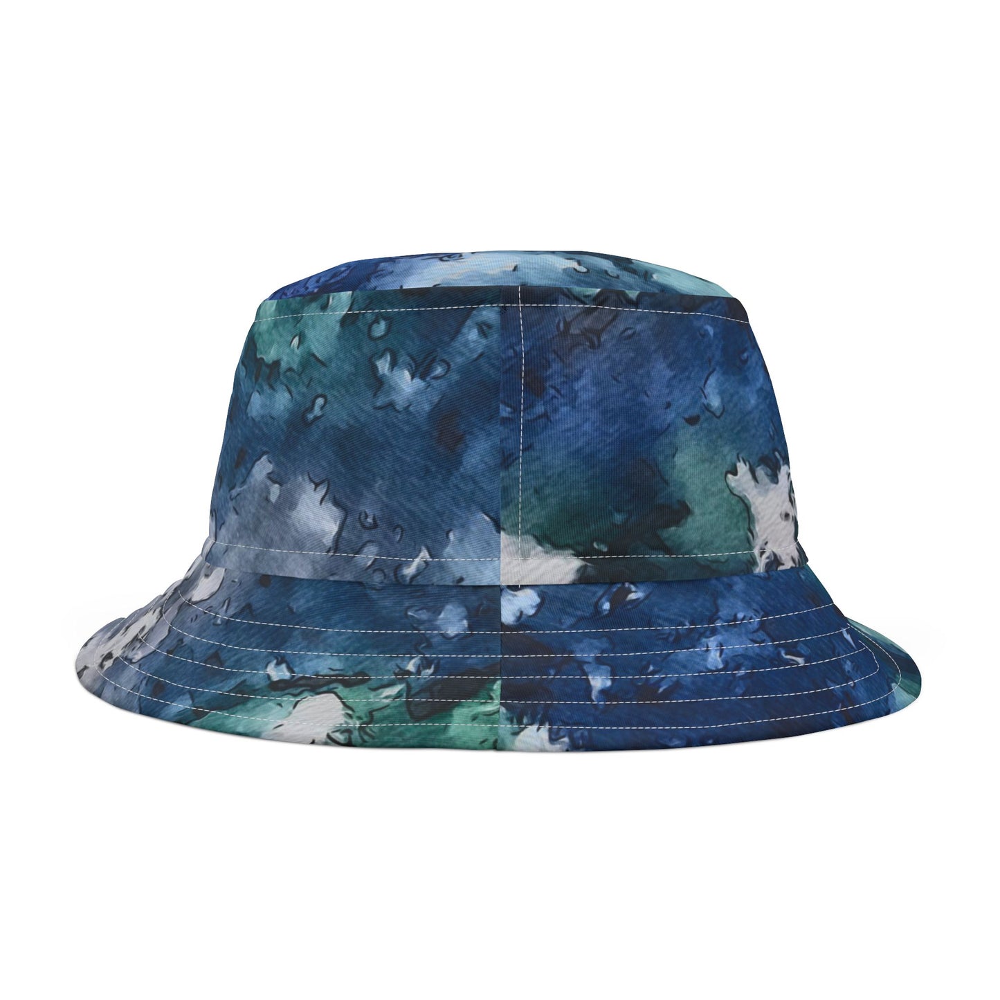 Bucket Hat (AOP), Water Lilies, Artsy, FrediFreds Home Collection