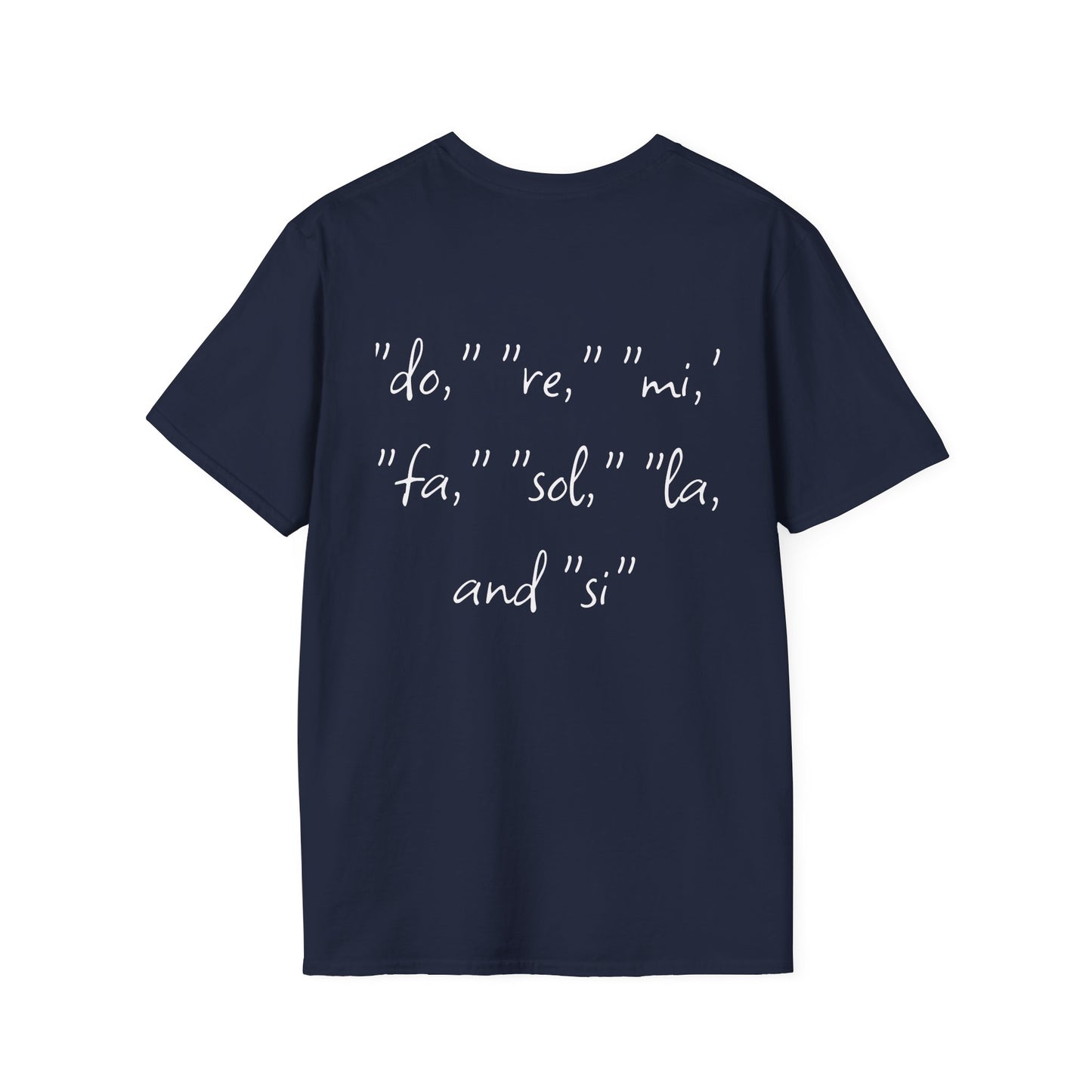 Unisex Softstyle T-Shirt, Pianist, Love Notes, Soul Music