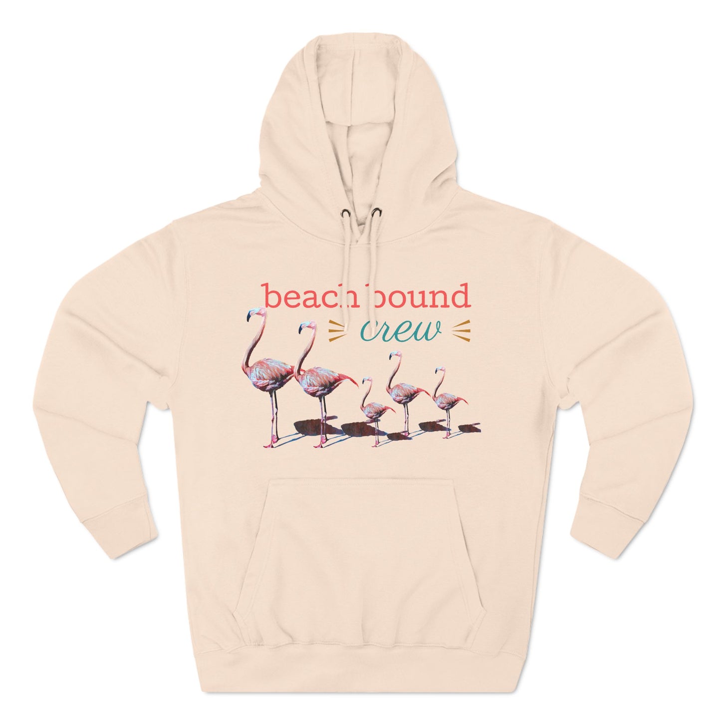 Three-Panel Fleece Hoodie, Beach Bound Crew, Beachwalker Club Collection