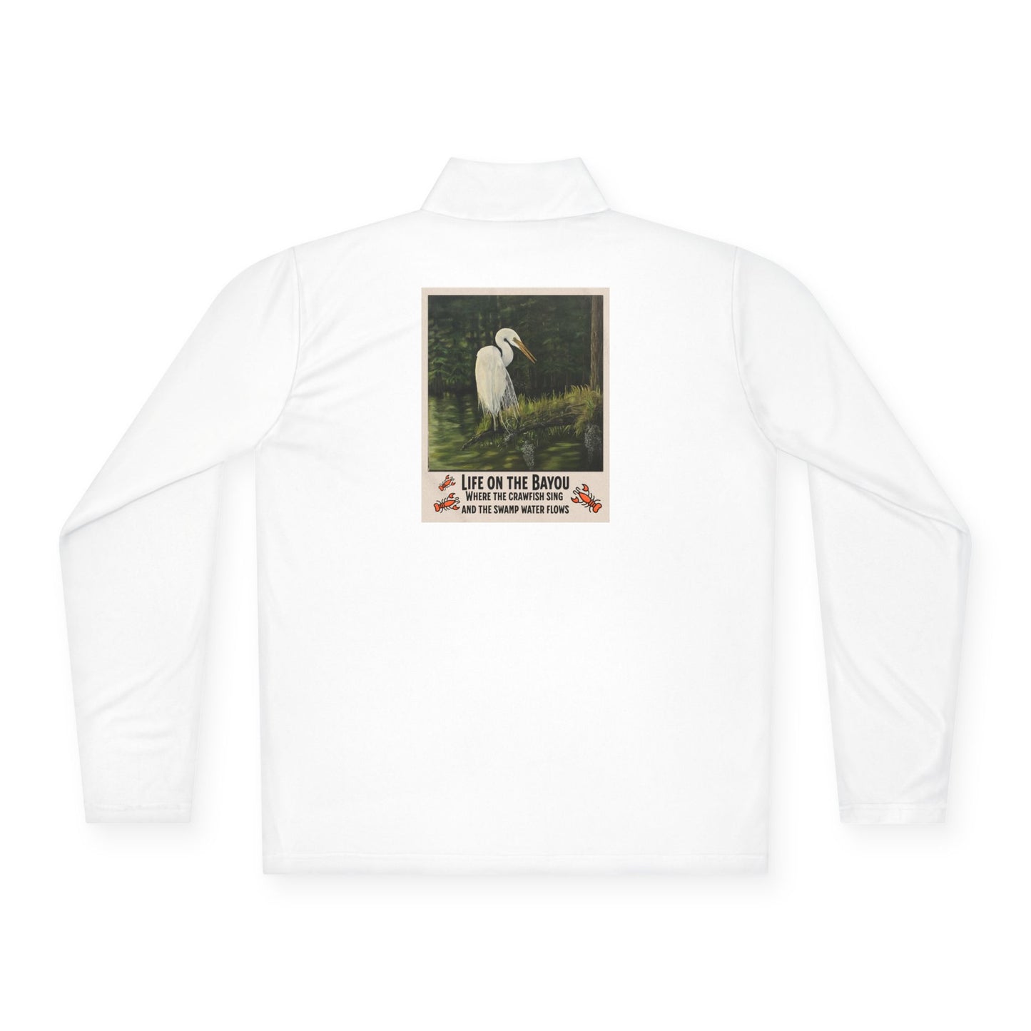 Unisex Quarter-Zip Pullover, Life of the Bayou