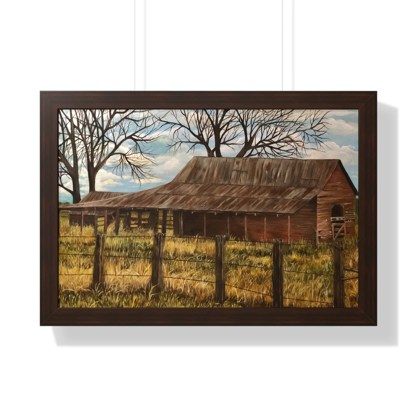 Framed Horizontal Poster, Ole Homeplace, FrediFreds Home Collection