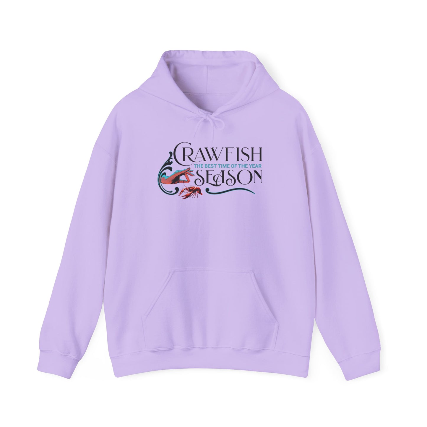 Unisex Heavy Blend™ Hooded Sweatshirt, Crawfish Season, Life on the Bayou Sweatshirt