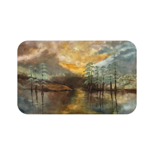 Bath Mat, Moon Lake, FrediFreds Home Collection