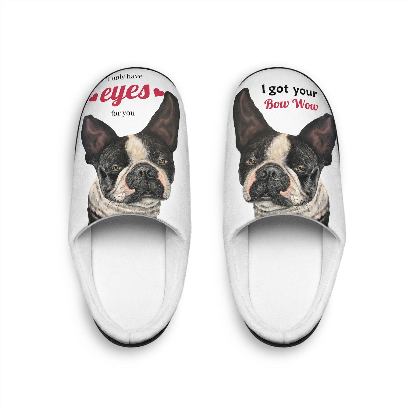 Men's Indoor Slippers, Rest My Dogs, Pet Print, Pookie Collection