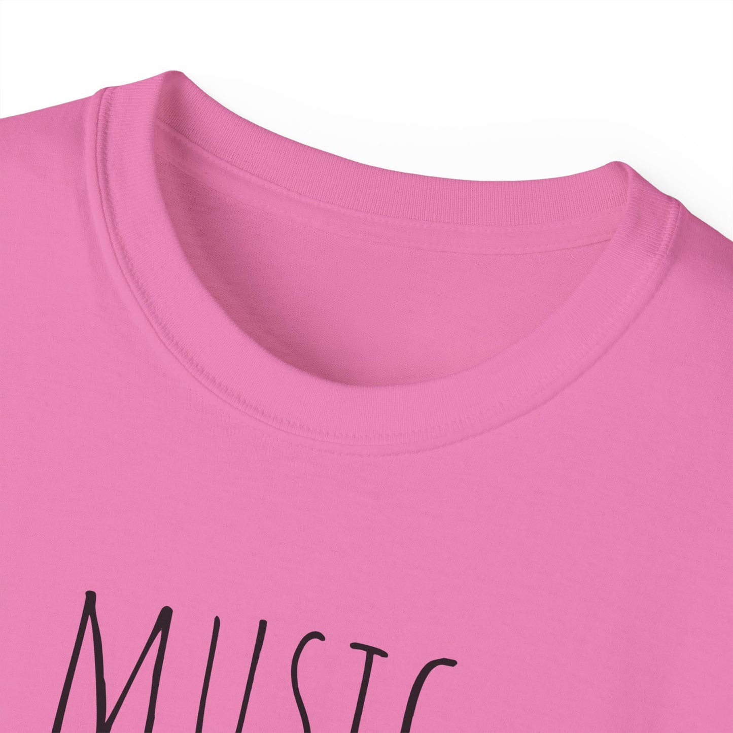 Unisex Ultra Cotton Tee, Music, Piano Artwork, Happy, Soul Music