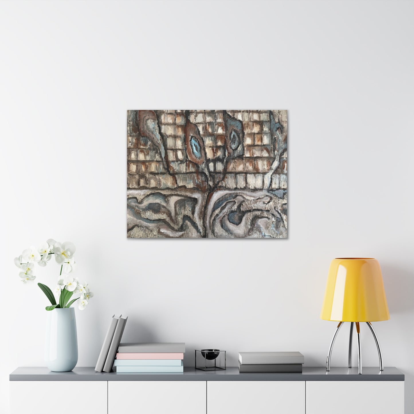 Canvas Gallery Wraps, Oyster Shells Abstract, FrediFreds Home Collection