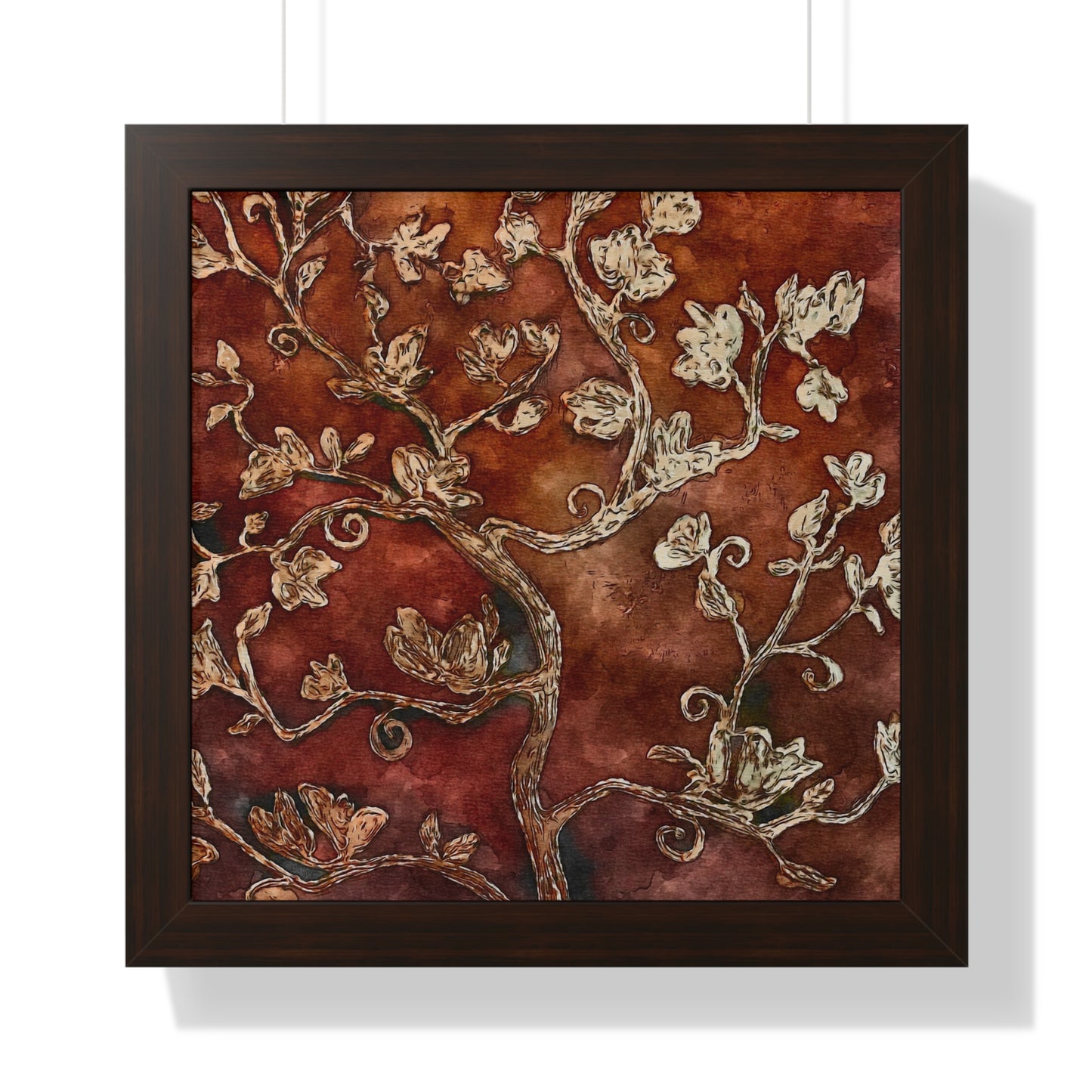 Framed Vertical Poster, Tree of Life, FrediFreds Home Collection