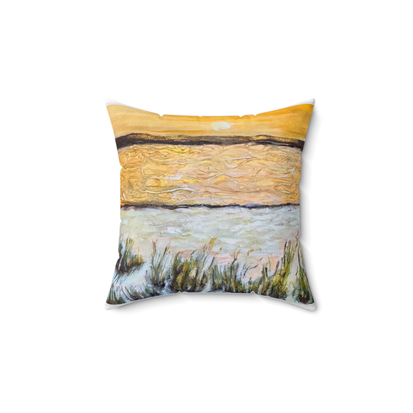 Spun Polyester Square Pillow, Paradise at Navarre, Beachwalker Club Collection