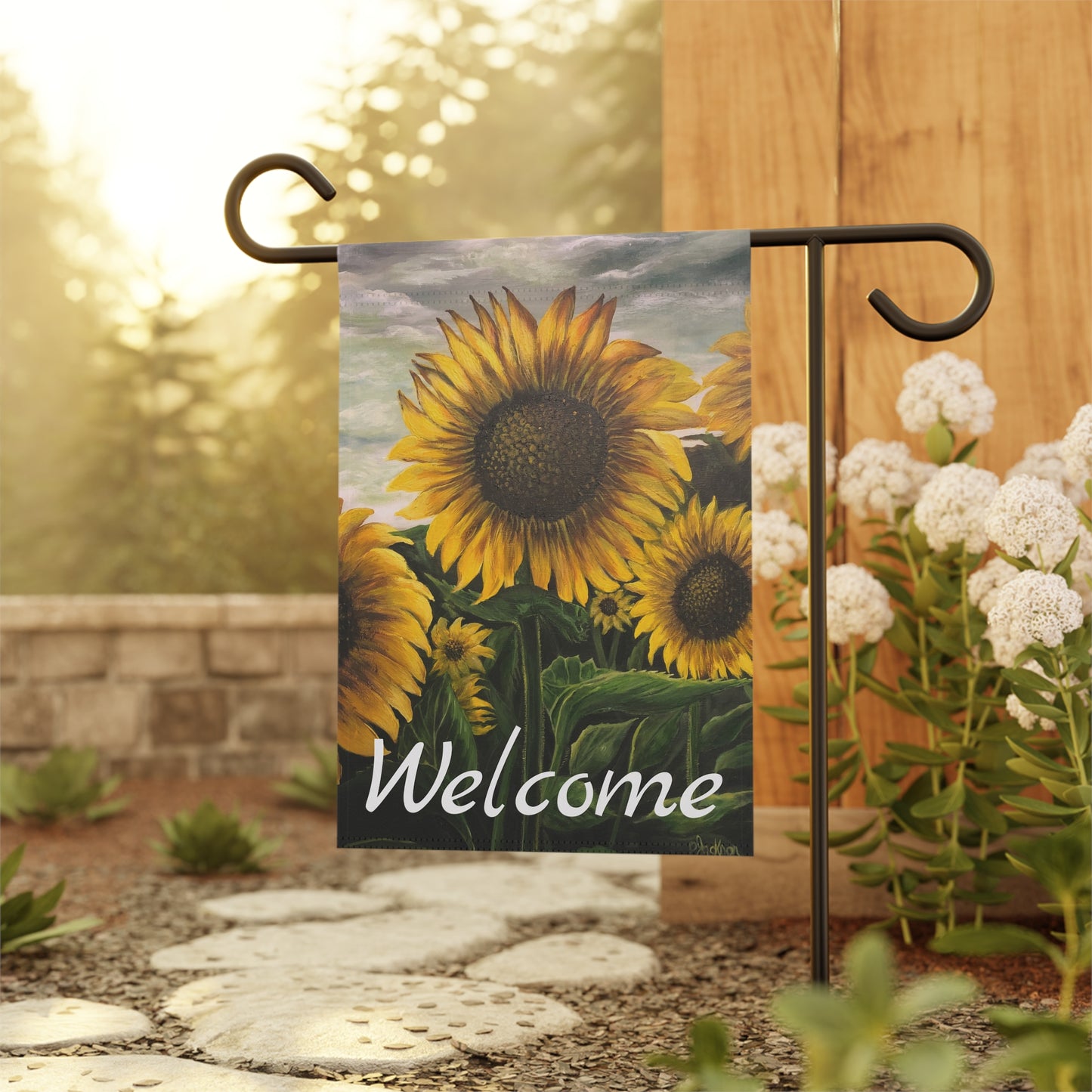 Garden & House Banner Sunflower Field, FrediFreds Home Collection