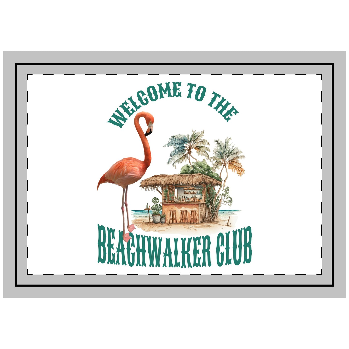 Throw Pillow, Coastal Theme, Beachwalker Club Collection