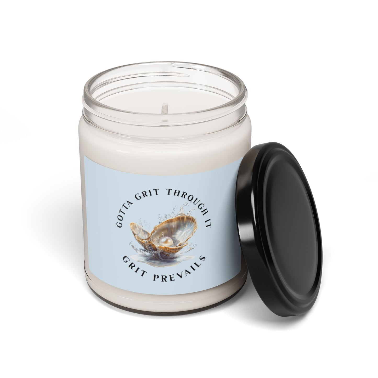 Scented Soy Candle, 9oz, Grit Prevails, Gotta Grit Through It Collection