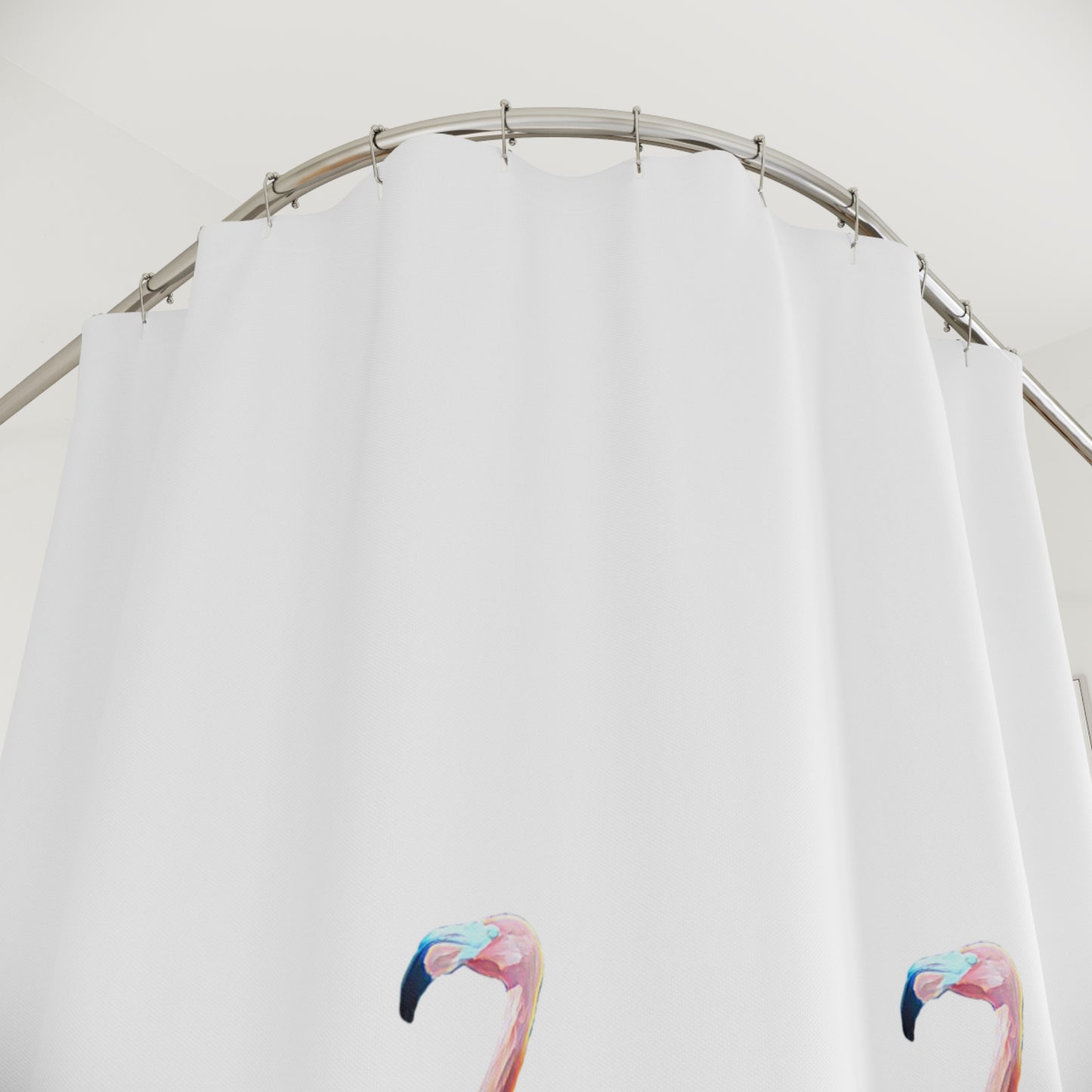 Shower Curtains, Flamingo, Beachwalker Club Collection