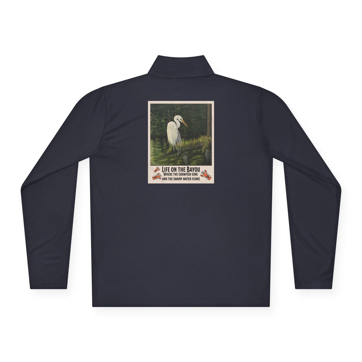 Unisex Quarter-Zip Pullover, Life of the Bayou