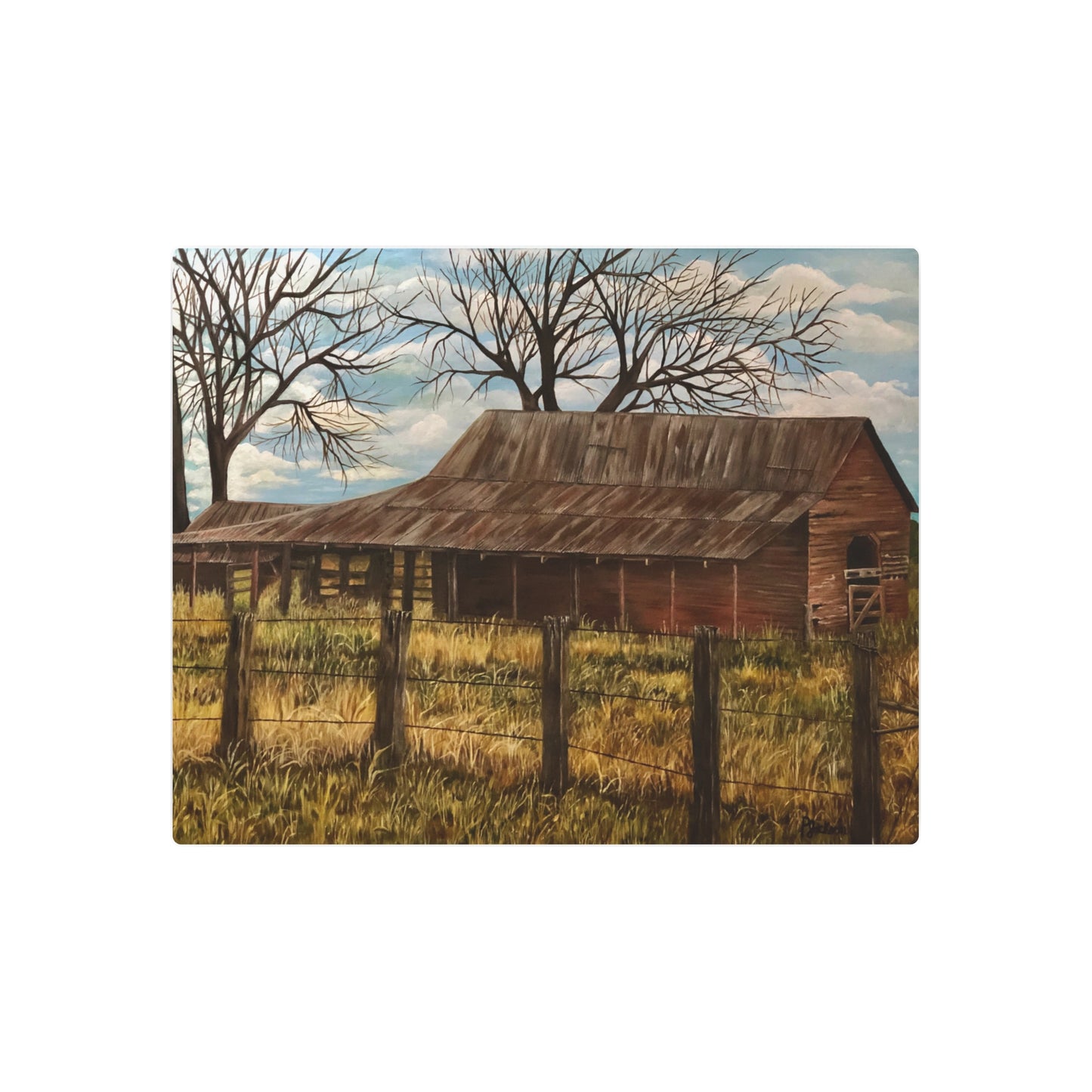 Metal Art Sign, The Ole' Homeplace, FrediFreds Home Collection