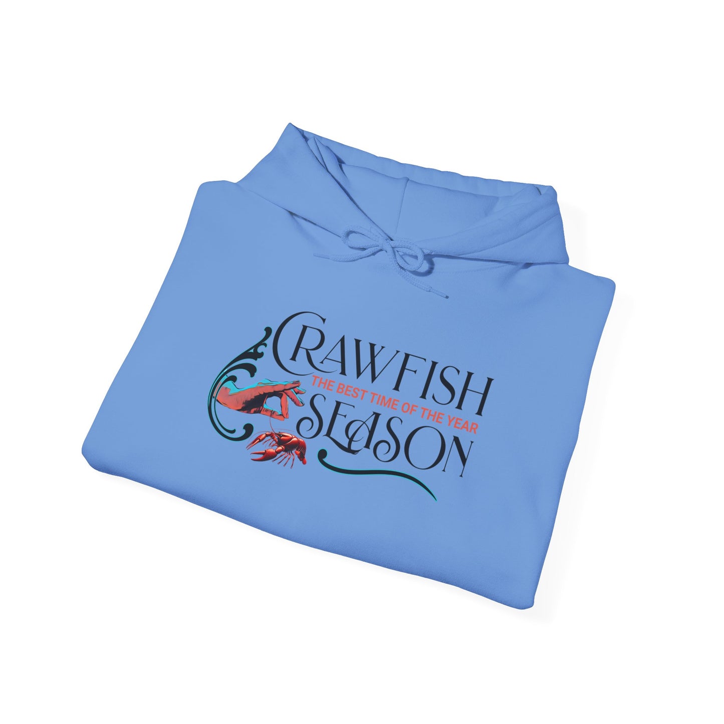 Unisex Heavy Blend™ Hooded Sweatshirt, Crawfish Season, Life on the Bayou Sweatshirt