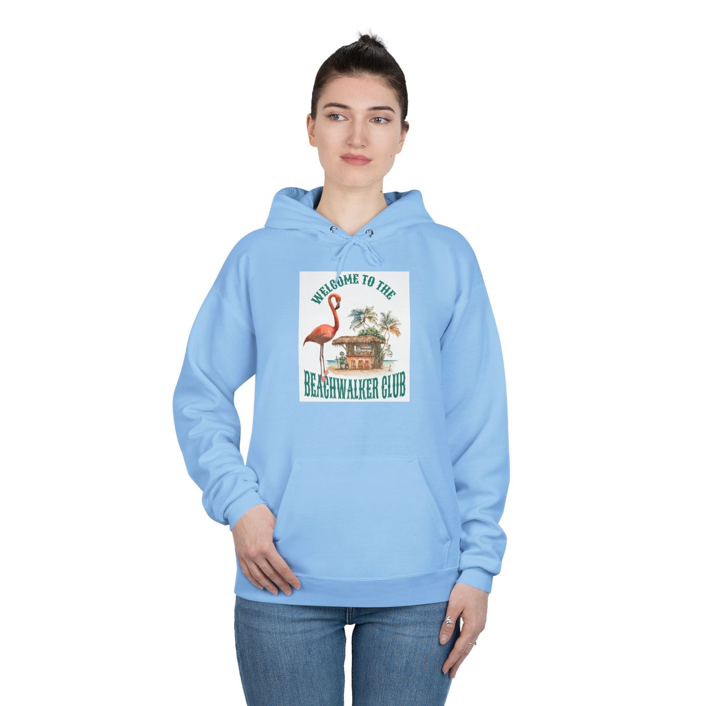 Unisex EcoSmart® Pullover Hoodie Sweatshirt, Beachwalker Club