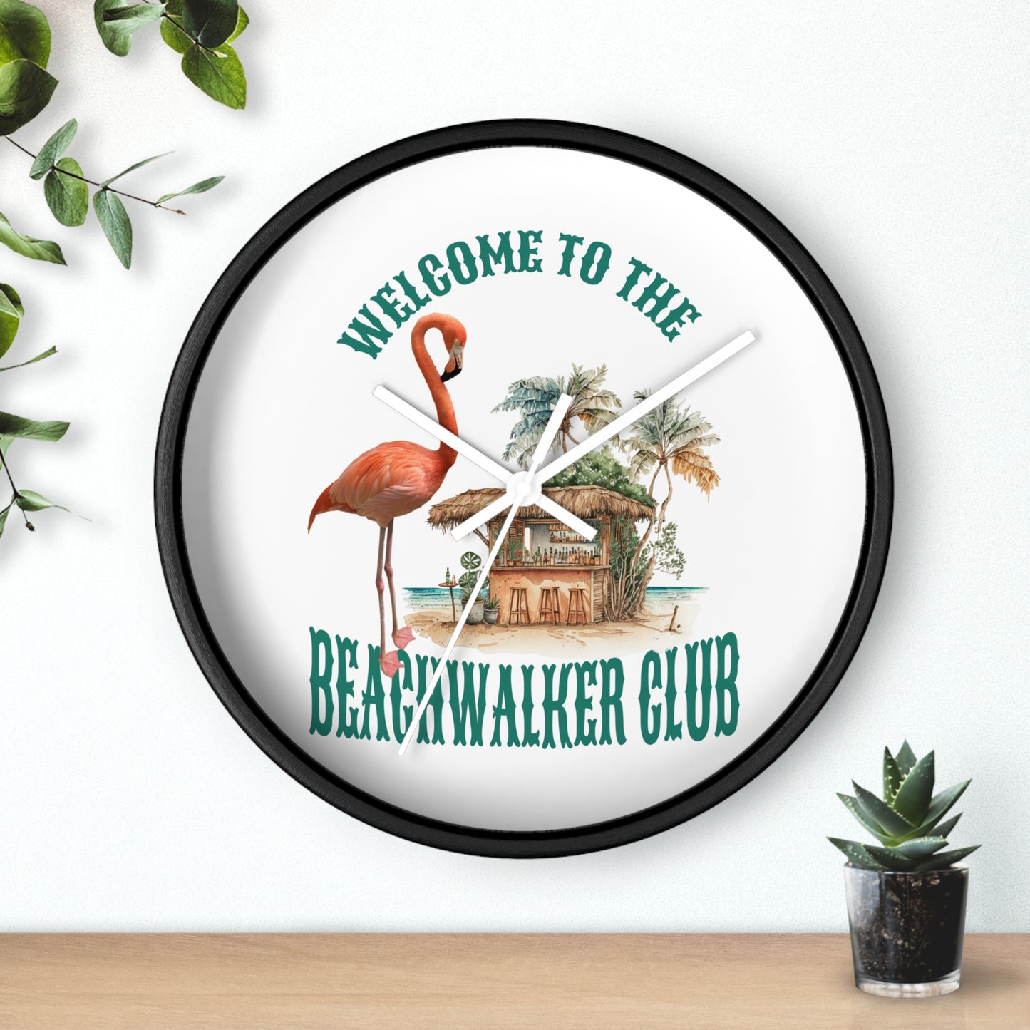 Wall Clock, Beach Themed, Beachwalker Club Collection