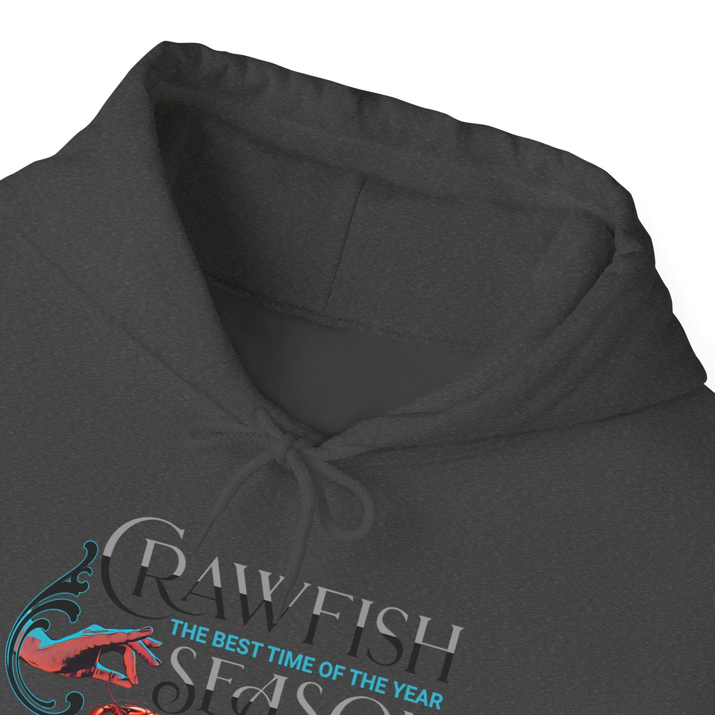 Unisex Heavy Blend™ Hooded Sweatshirt, Crawfish Season, Life on the Bayou Sweatshirt