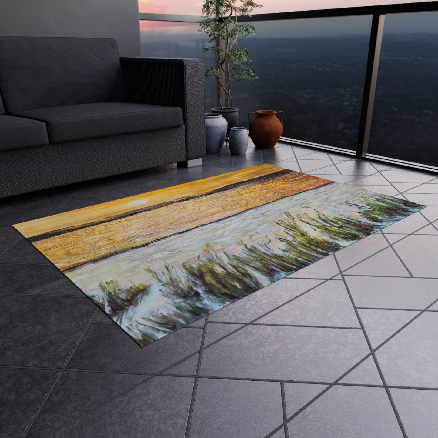 Outdoor Rug, Paradise at Navarre, Beachwalker Club Collection