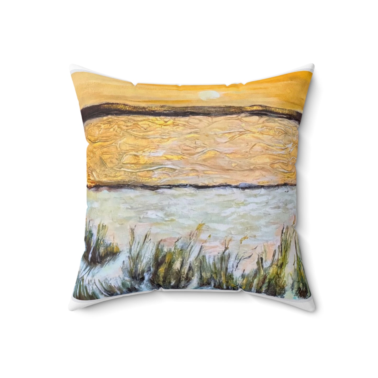 Spun Polyester Square Pillow, Paradise at Navarre, Beachwalker Club Collection