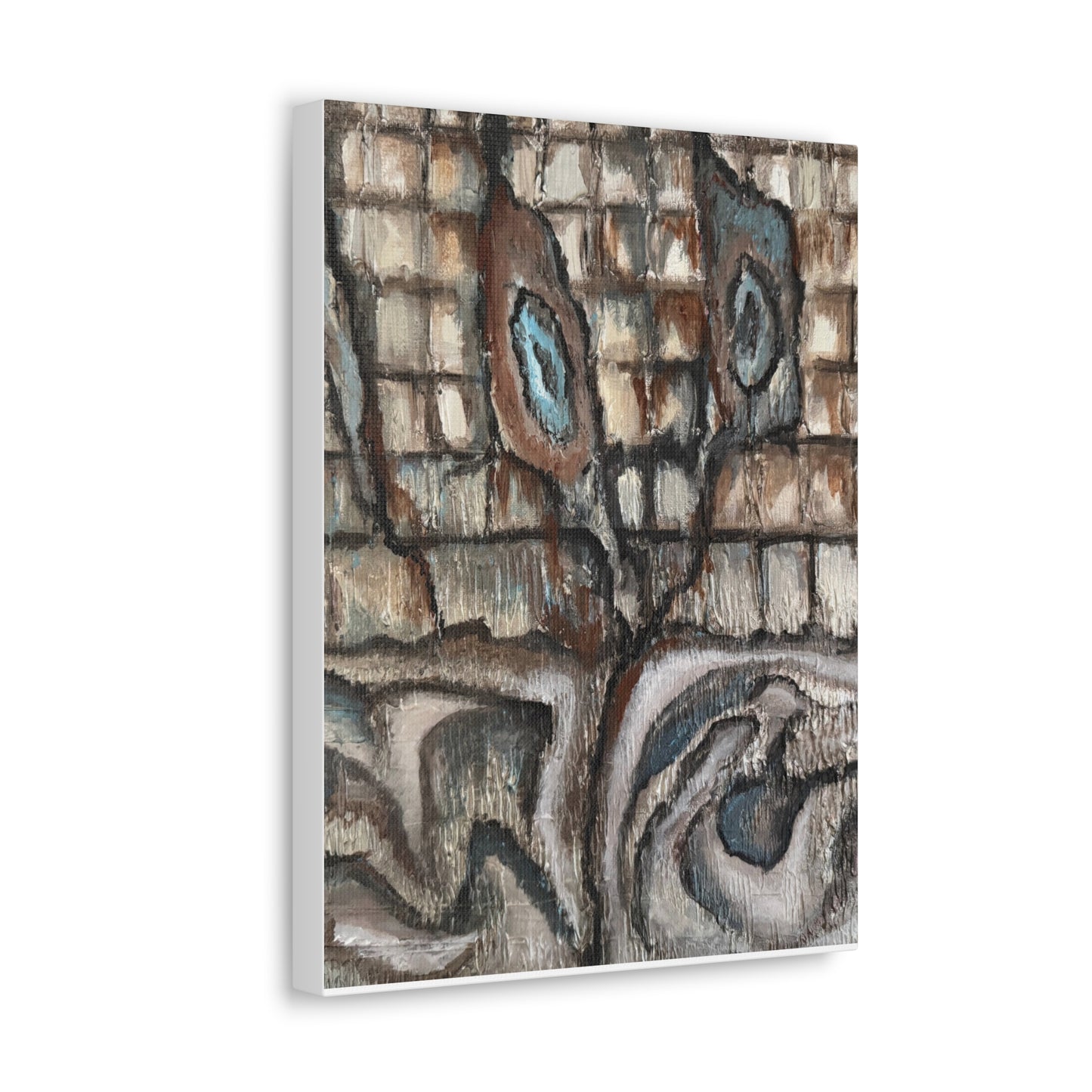 Canvas Gallery Wraps, Oyster Shells Abstract, FrediFreds Home Collection