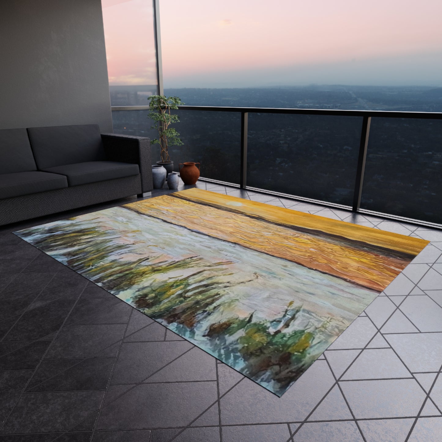 Outdoor Rug, Paradise at Navarre, Beachwalker Club Collection