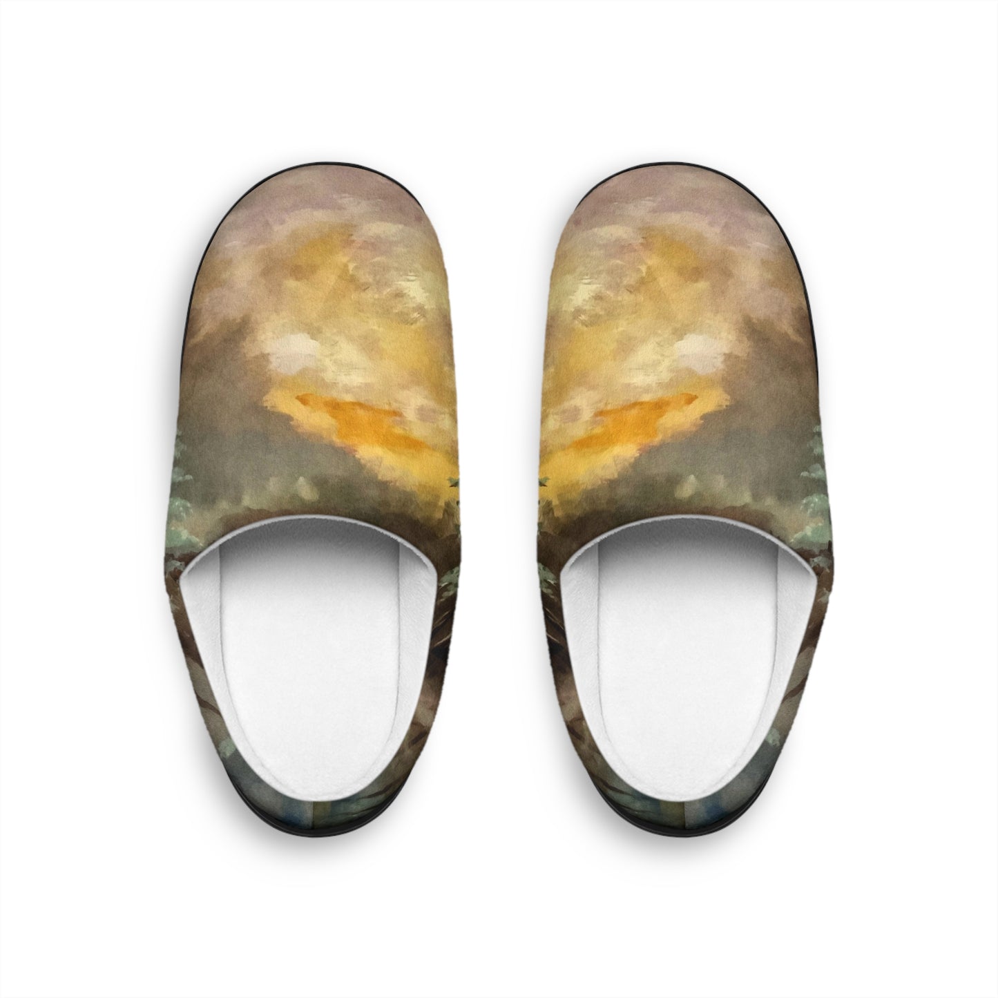 Women's Indoor Slippers, Moon Lake, FrediFreds Home Collection