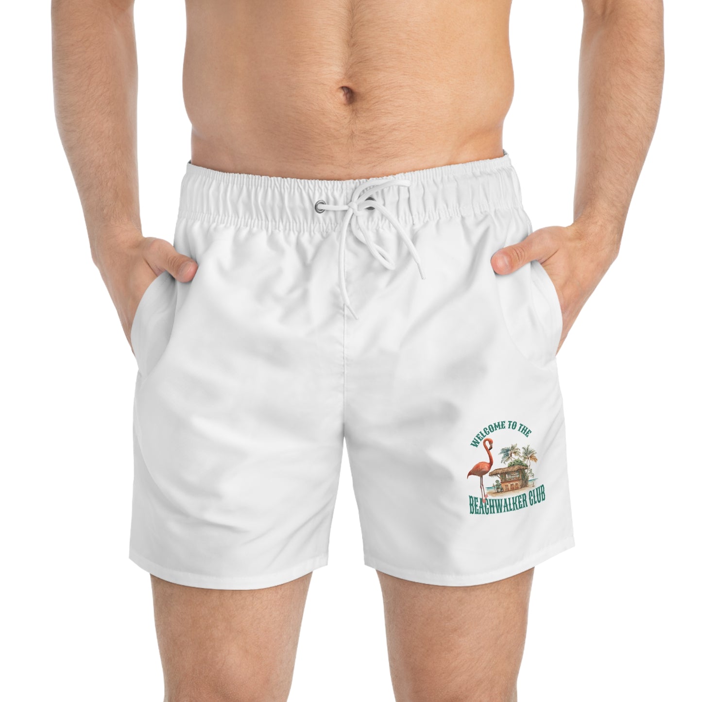 Swim Trunks (AOP), Beachwalker Club